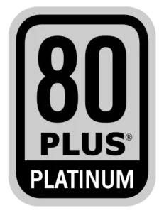 80 plus platinum PSU 