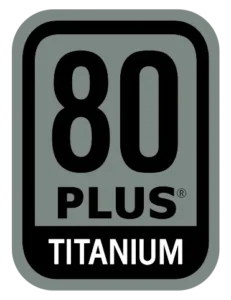 PSU rating 80 Plus titanium