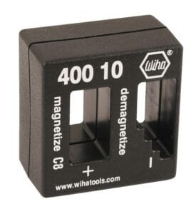 Wiha 40010 Magnetizer & Demagnetizer Shatter Proof Box 