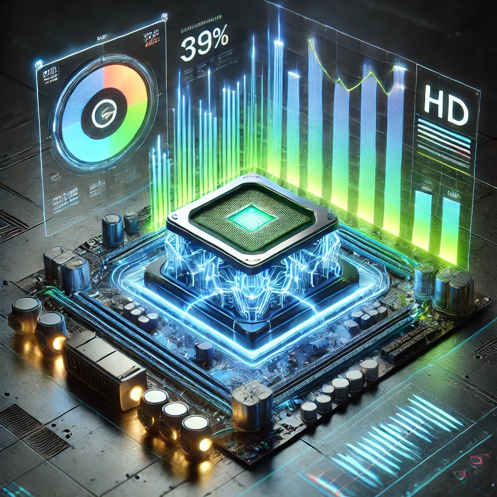 Image of a cpu benchmark