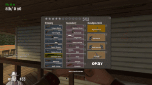 Fistful of frags menu